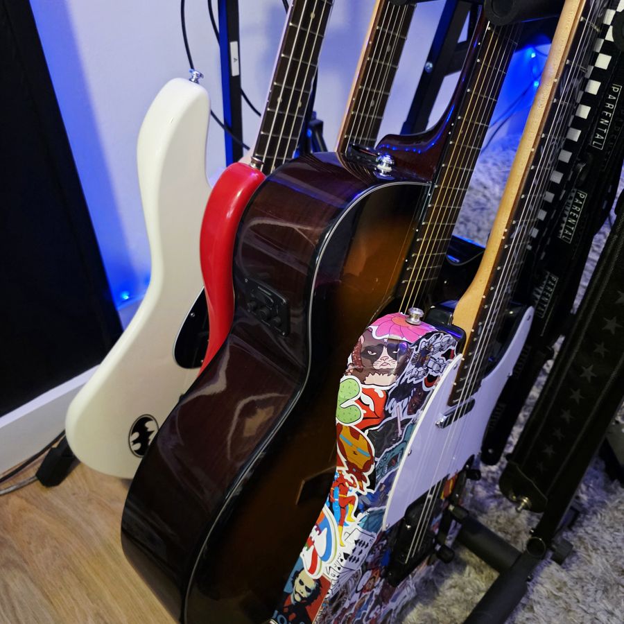 Rack de guitarras