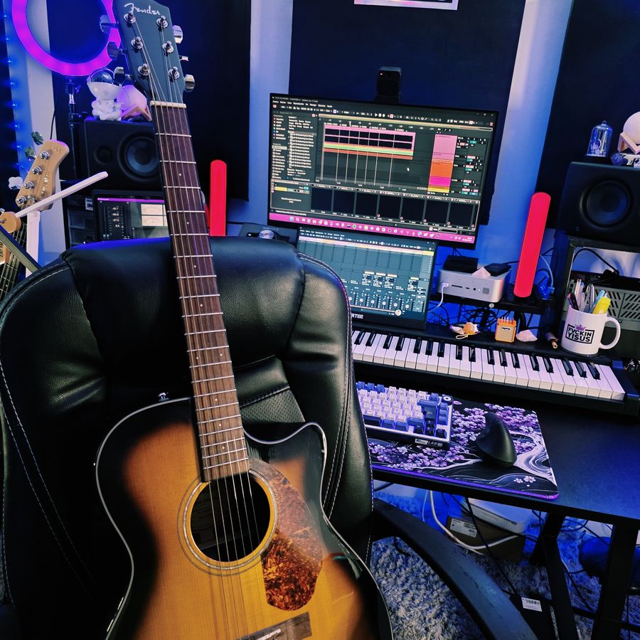 Guitarra acústica Fender